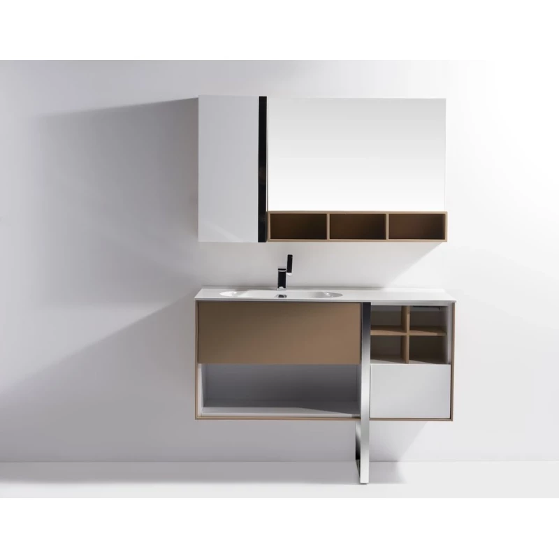 Комплект мебели бежевый/белый 120 см Orans 014NL12