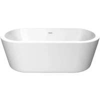 Акриловая ванна BelBagno BB12-1775 177,5x80,5 см, отдельностоящая, белый