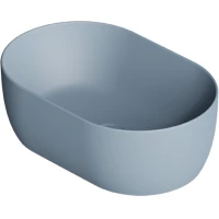 Раковина-чаша Alice Unica 32120145 55x35 см, накладная, лагуна матовая