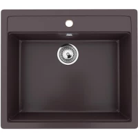 Кухонная мойка Ulgran шоколад U-104-345