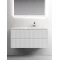 Комплект мебели белый матовый 101 см Sancos Snob T SNT100RW + CN7015 + CI1000 - 4