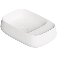 Раковина-чаша Alice Nur Plan 33200101 60x40 см, накладная, белый глянец