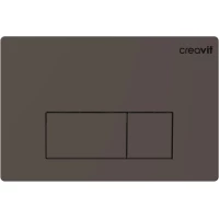 Кнопка смыва Creavit Arc GP8002.04 для инсталляции, антрацит матовый