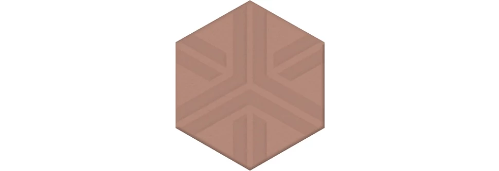 

Керамогранит Kerama Marazzi Агуста Декор розовый матовый 5,2x6x0,69 OS\E241\63011