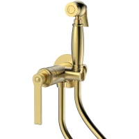 Гигиенический душ BelBagno Boheme BOHEME-HGN-BORO со смесителем, золотой матовый