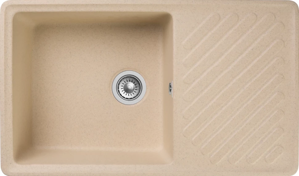 

Кухонная мойка GranFest Quarz бежевый GF-Z53