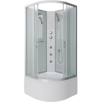 Душевая кабина 90x90x200 см Niagara NG-2308-14BKG матовое