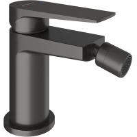 Смеситель для биде Aqueduto Linha LIN0545 оружейная сталь матовый