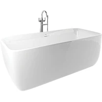 Акриловая ванна Kludi Elin S 52BF0343 180x80 см, отдельностоящая, белый
