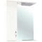 Зеркальный шкаф 50x72,2 см бежевый глянец/белый глянец L Bellezza Элеганс 4618606522077 - 1