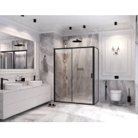 Душевой уголок 160x120 см Ambassador Forsa 17021222AB-120AB прозрачное