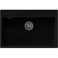 Кухонная мойка Florentina Тоскана 770 17.050.E0770.102 77x51 см, черный