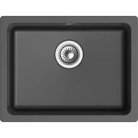Кухонная мойка Rivelato Berkana BK-50 antracite 56x43 см, антрацит