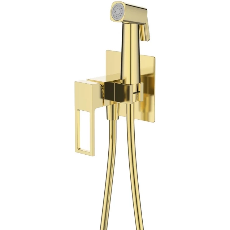 Гигиенический душ BelBagno Luce LUC-HGN-ORO со смесителем, золотой Гигиенический душ BelBagno Luce LUC-HGN-ORO со смесителем, золотой