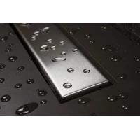 Душевой трап (лоток) Bettoserb Frameless Line 13701234 95 см, с решеткой, 2 в 1 под плитку, матовый хром