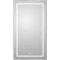 Зеркало BelBagno Kraft SPC-KRAFT-500-900-LED-TCH-WARM 50x90 см, с LED-подсветкой, сенсорным выключателем, антизапотеванием, алюминий - 1
