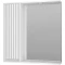 Зеркальный шкаф Brevita Balaton BAL-04080-01-Л 77,6x80 см L, с подсветкой, выключателем, белый матовый - 2