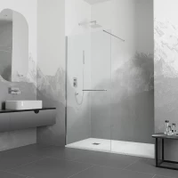 Неподвижная перегородка 90 см RGW WA-040 Walk-in 35104009-11 прозрачное