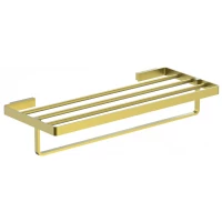 Полка для полотенец Wonzon & Woghand Lotte WW-8381A-BG 60 см, золотой матовый