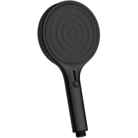 Душевая лейка AQUAme AQM8503MB 135 мм, 4 режима, черный матовый