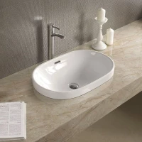 Раковина 61x40 см Art&Max AM-5006-C