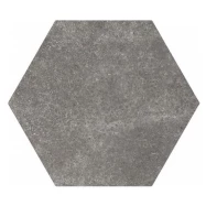 Керамогранит 22094 Hexatile Cement Black 17,5x20
