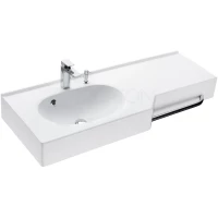 Раковина 127x50 см Акватон Отель 1A70113WOT01L