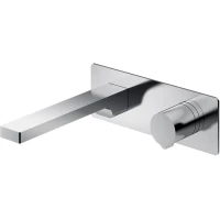 Смеситель для раковины Feramolli Dante CS8824F CoolStart, встраиваемый, никель матовый