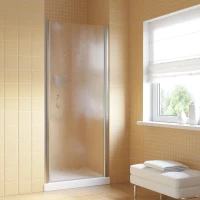 Душевая дверь Vegas Glass EP LUX 60 08 02 R 60 см R, профиль хром, стекло шиншилла