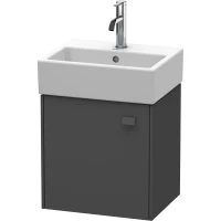 Тумба графит матовый 43,4 см Duravit Brioso BR4050L4949