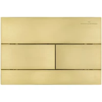 Кнопка смыва Wonzon & Woghand WW-IB235-BG для инсталляции, золотой матовый