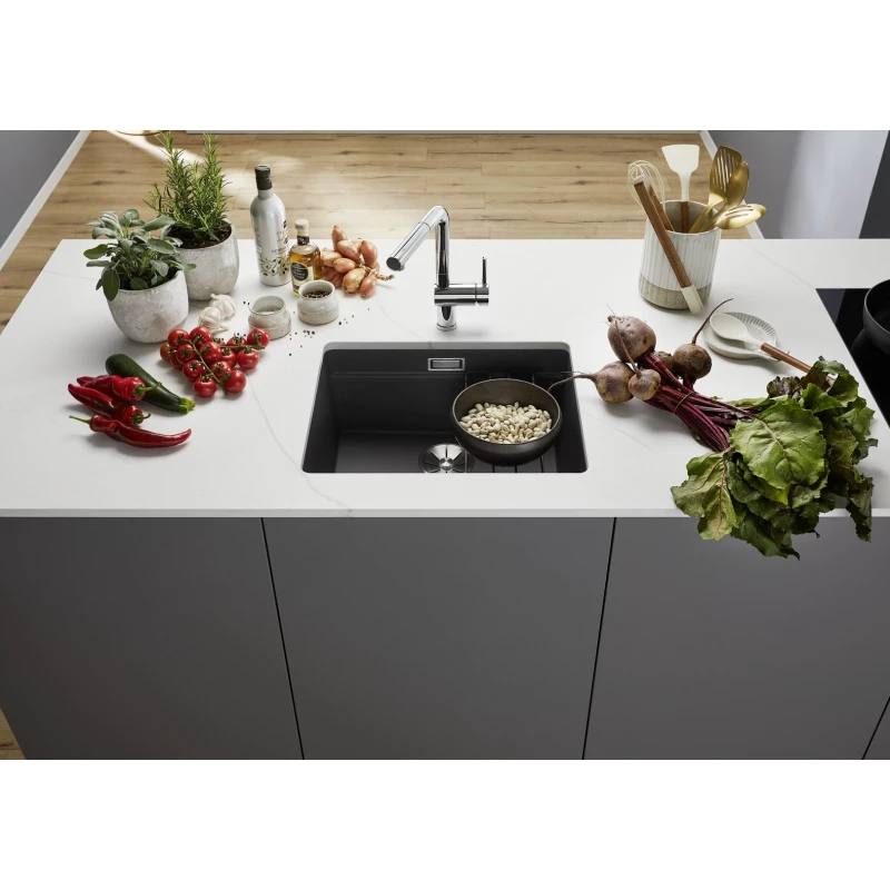 Кухонная мойка Blanco Etagon 500-U InFino серый беж 522234