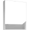 Зеркальный шкаф 60x85 см белый глянец L Grossman Инлайн 206002 - 1