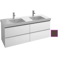 Тумба ледяной коричневый глянец 136,6 см Jacob Delafon Odeon Up EB997-N23