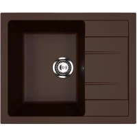 Кухонная мойка Ulgran шоколад U-607-345