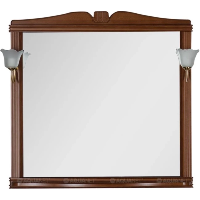 Зеркало 102,9x99,2 см орех Aquanet Николь 00180520