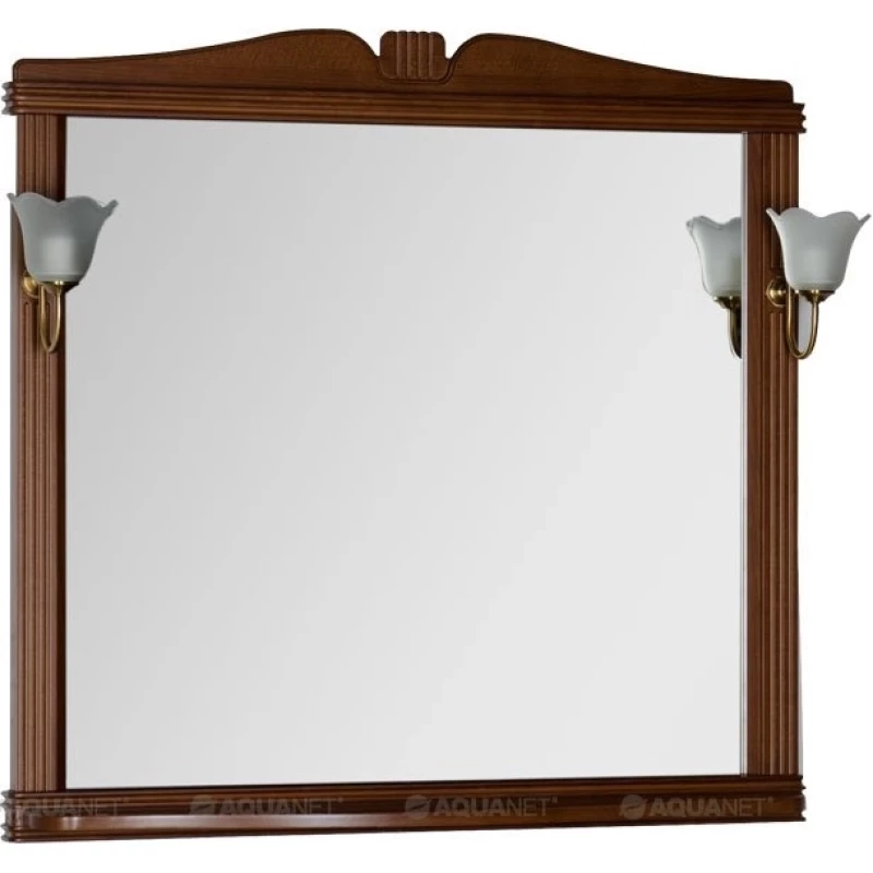 Зеркало 102,9x99,2 см орех Aquanet Николь 00180520