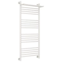 Полотенцесушитель водяной 1200x500 античное белое золото Сунержа Богема с полкой+ 10-0223-1250