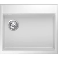 Кухонная мойка Rivelato Tesoro TR-605-L brina 60x51 см, иней