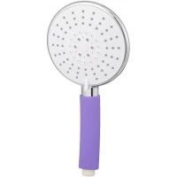 Душевая лейка 120 мм пакет Argo Color AGD 20.1502 purple P