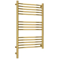 Полотенцесушитель электрический 800x500 золотой МЭМ левый Сунержа Флюид 3.0 03-5820-8050