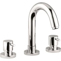 Смеситель для раковины Emmevi Piper 45033/CR с донным клапаном, хром