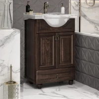 Тумба Тибет 50, цвет нагал, с объемной филенкой