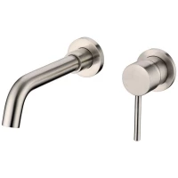 Смеситель для раковины Grocenberg GB511NK встраиваемый, никель