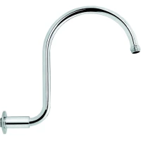 Кронштейн для верхнего душа Emmevi C00648/CR 350 мм, настенный, хром