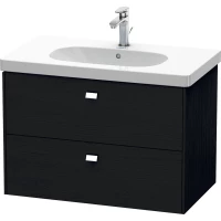 Тумба черный дуб 82 см Duravit Brioso BR414601016