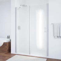 Душевая дверь 150 см Vegas Glass EP-F-1 150 07 02 L шиншилла