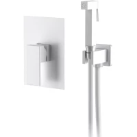 Гигиенический душ D&K Bayern.Liszt DA1515008 со смесителем, белый матовый