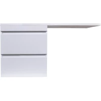 Тумба под раковину Style Line Даллас СС-00000651 53 см, подвесная, над стиральной машиной, белый глянец