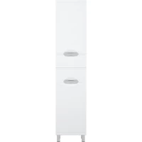 Пенал Corozo Монро SD-00000712 напольный L/R, белый глянец/белый матовый